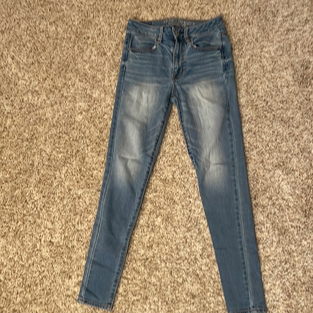 American Eagle washout jeans. Size 2